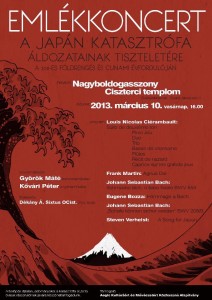 Japán emlékkoncert 2013