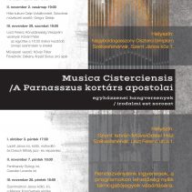 A „Parnasszus kortárs apostolai” – Irodalmi est sorozat