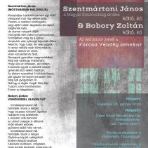 A „Parnasszus kortárs apostolai” – Szentmártoni János & Bobory Zoltán